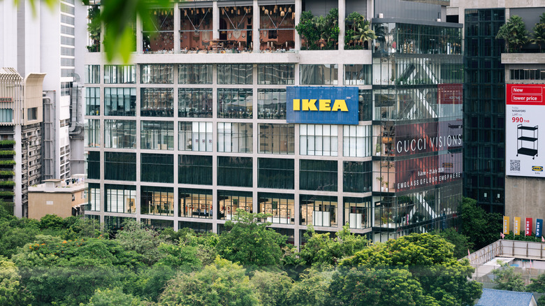 External view of a modern Ikea