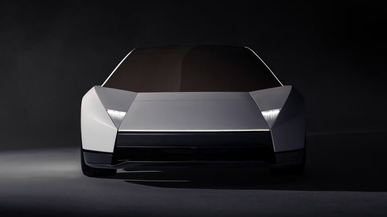 A mock-up of the Tesla Roadster 2.0.