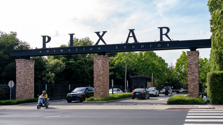 Pixar Animation Studios headquarters on a street