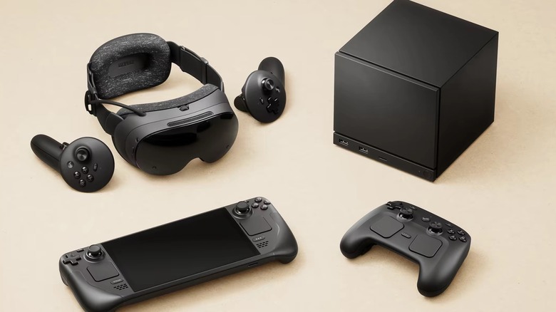 the Steam Machine console and accessories