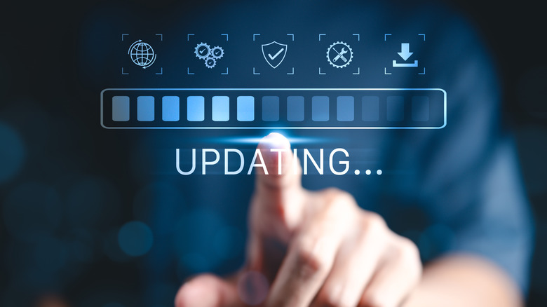 computer software patch update progress bar