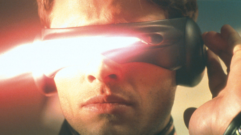 James Marsden as Cyclops in the X-Men movie