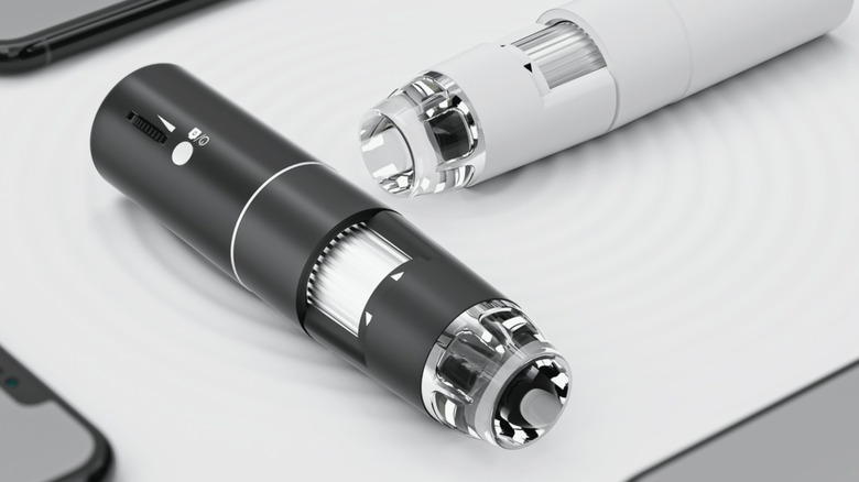 Skybasic Wireless Digital Microscope on a table