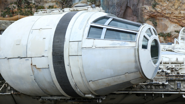Cockpit of the Millennium Falcon