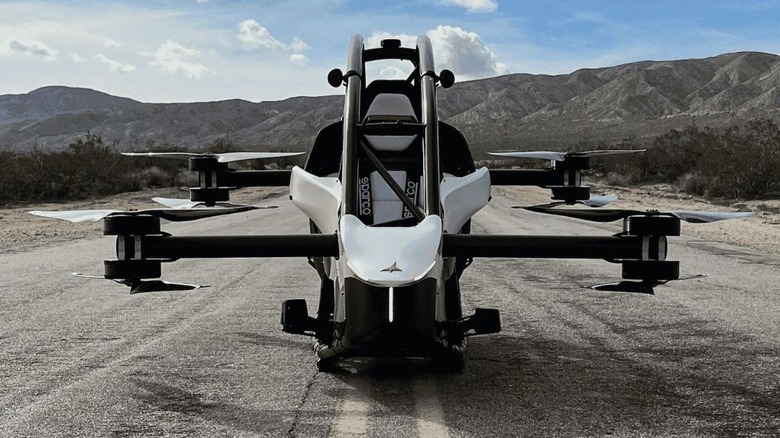 Jetson One parked on the ground