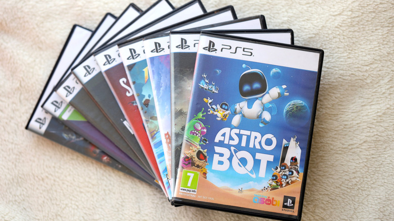 Astro Bot and other PS5 games