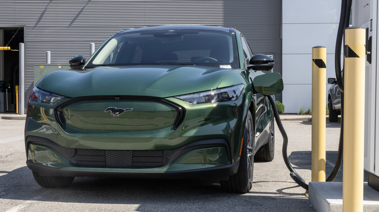 Ford Mustang Mach-E getting charged