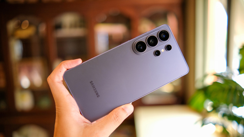 A person holding the Samsung Galaxy S26 Ultra smartphone