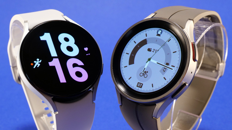 The Samsung Galaxy Series 5 line of smartwatches