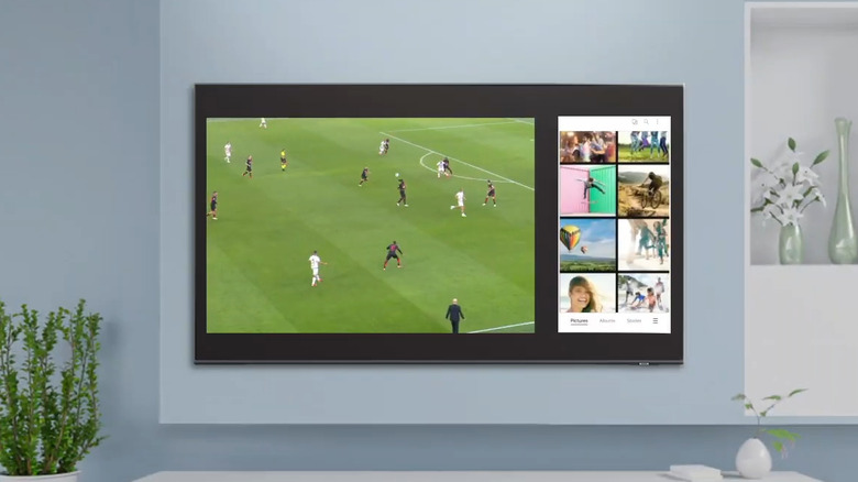 samsung TV using multiview windows