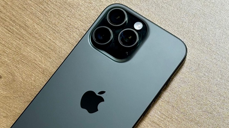 iPhone 16 Pro Max's back