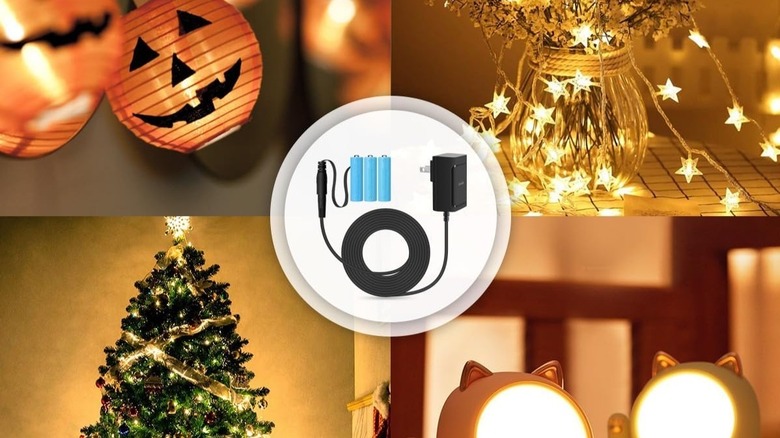 Lenink AA battery power adapter use cases visualized.