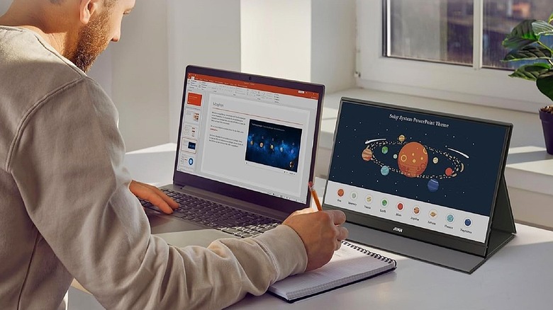 MNN 15 inch portable display for travel and anywhere use.