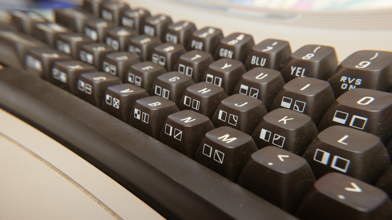 The Commodore 64 computer.