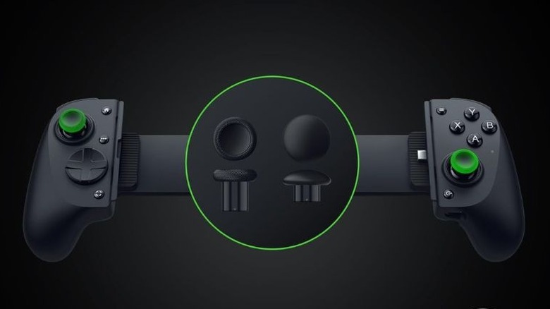 Razer Kishi V3 Pro XL controller on a black background