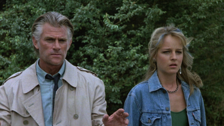 Tim Thomerson and Helen Hunt in Trancers