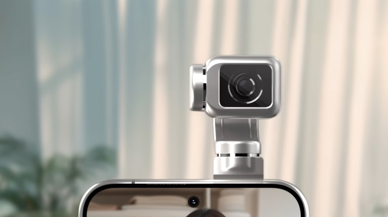 Honor's new Robot Phone with camera sticking out of top of phone