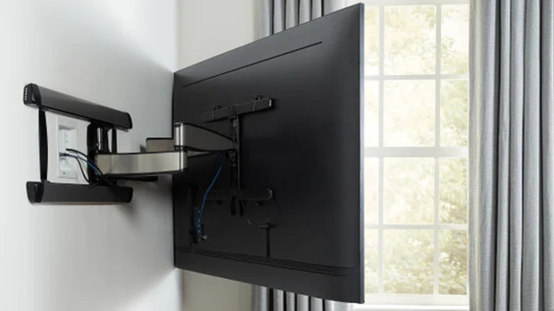 The Sanus Simplicity In-wall Cable Management Kit.