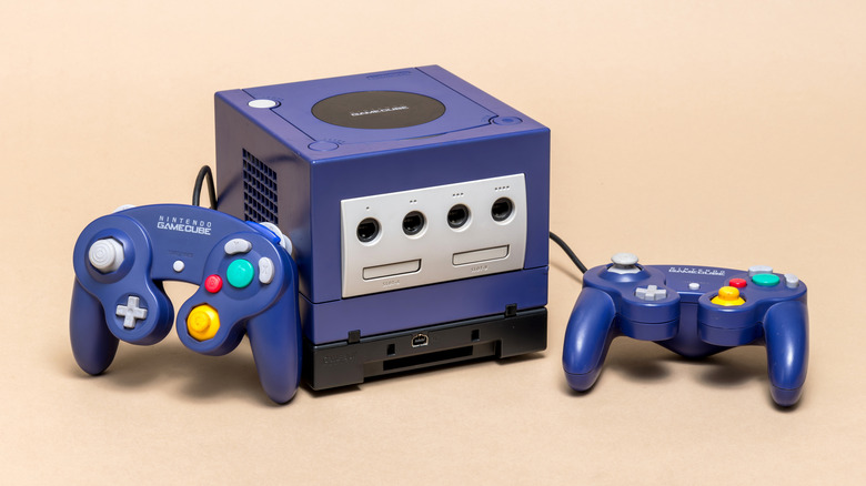 A shot of the Nintendo GameCube