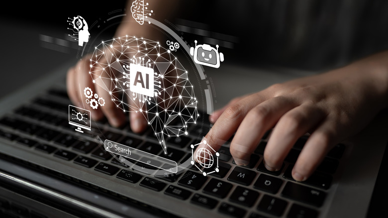 Representative image showing a person using an AI chatbot