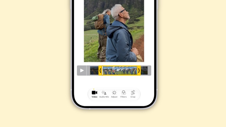 iPhone mockup highlighting Camera settings