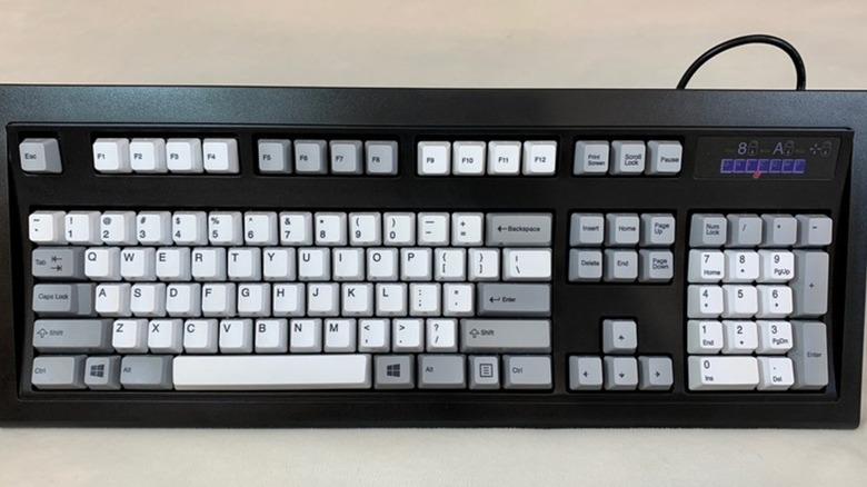 A Unicomp New Model M keyboard.