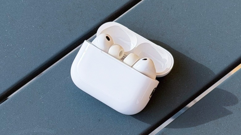 Apple's AirPods Pro 3 on a table