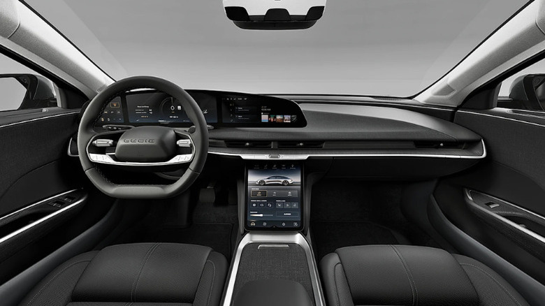 Interior of a 2026 Lucid Air Grand Touring luxury EV