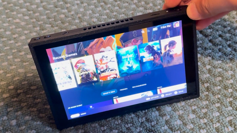 modded steam deck console