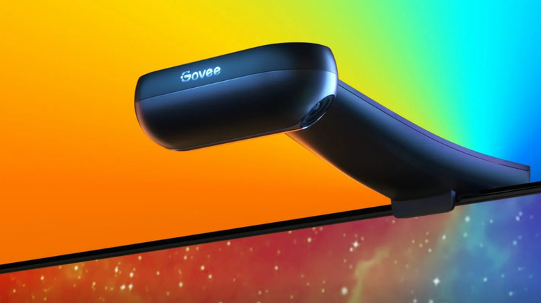 Couple watching TV together