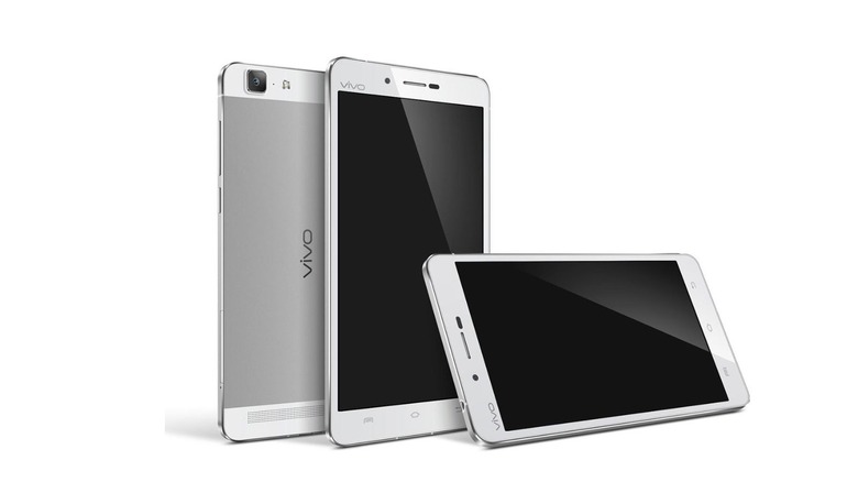 Official images of the Vivo X5 Max covering both its front and back