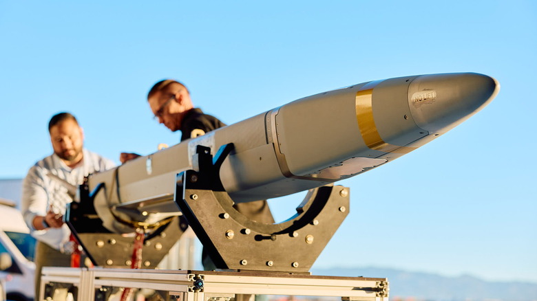 The RTX/Raytheon MALD system seen on a ground mount