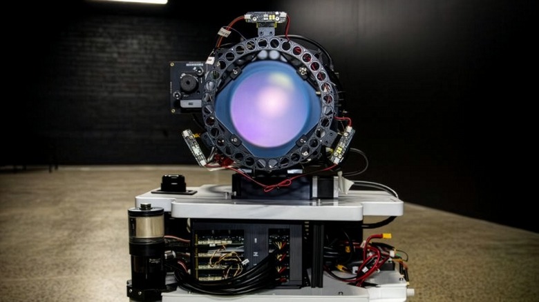 Aquila Earth's concept wireless power transportation laser beam system