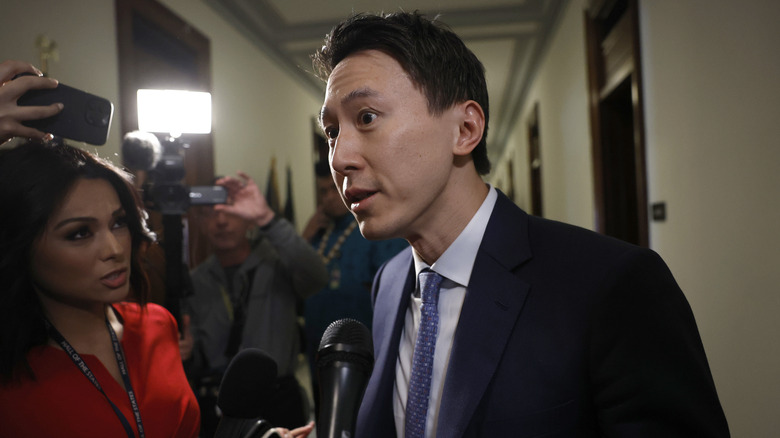 Shou Zi Chew testified before the U.S. Congress in 2023 as CEO of embattled social media platform TikTok.