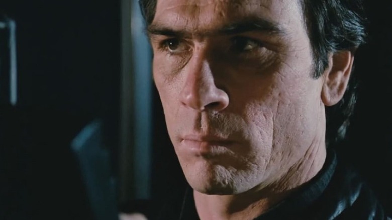 Tommy Lee Jones as Sam Quint in Black Moon Rising from 1986.