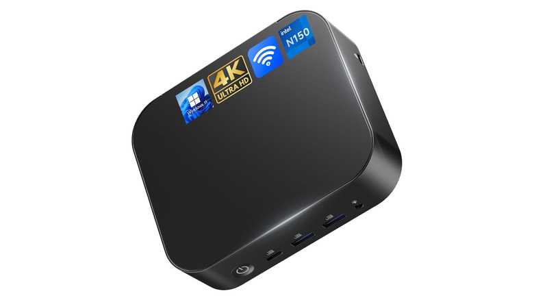 The Asus Nuc 14 Essential against a white background