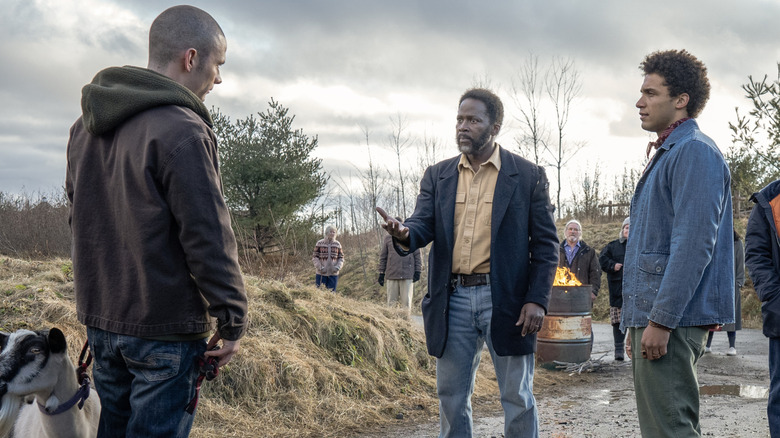 A.J. Simmons, Harold Perrineau and Corteon Moore as Randall, Boyd and Ellis in 