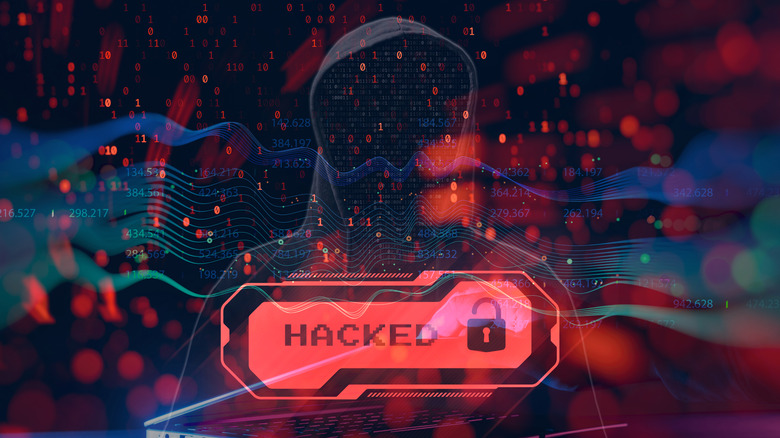 A hacker successfully breaches a target with a cyberattack