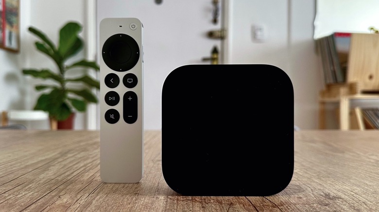 Third-gen Apple TV 4K with USB-C Siri remote