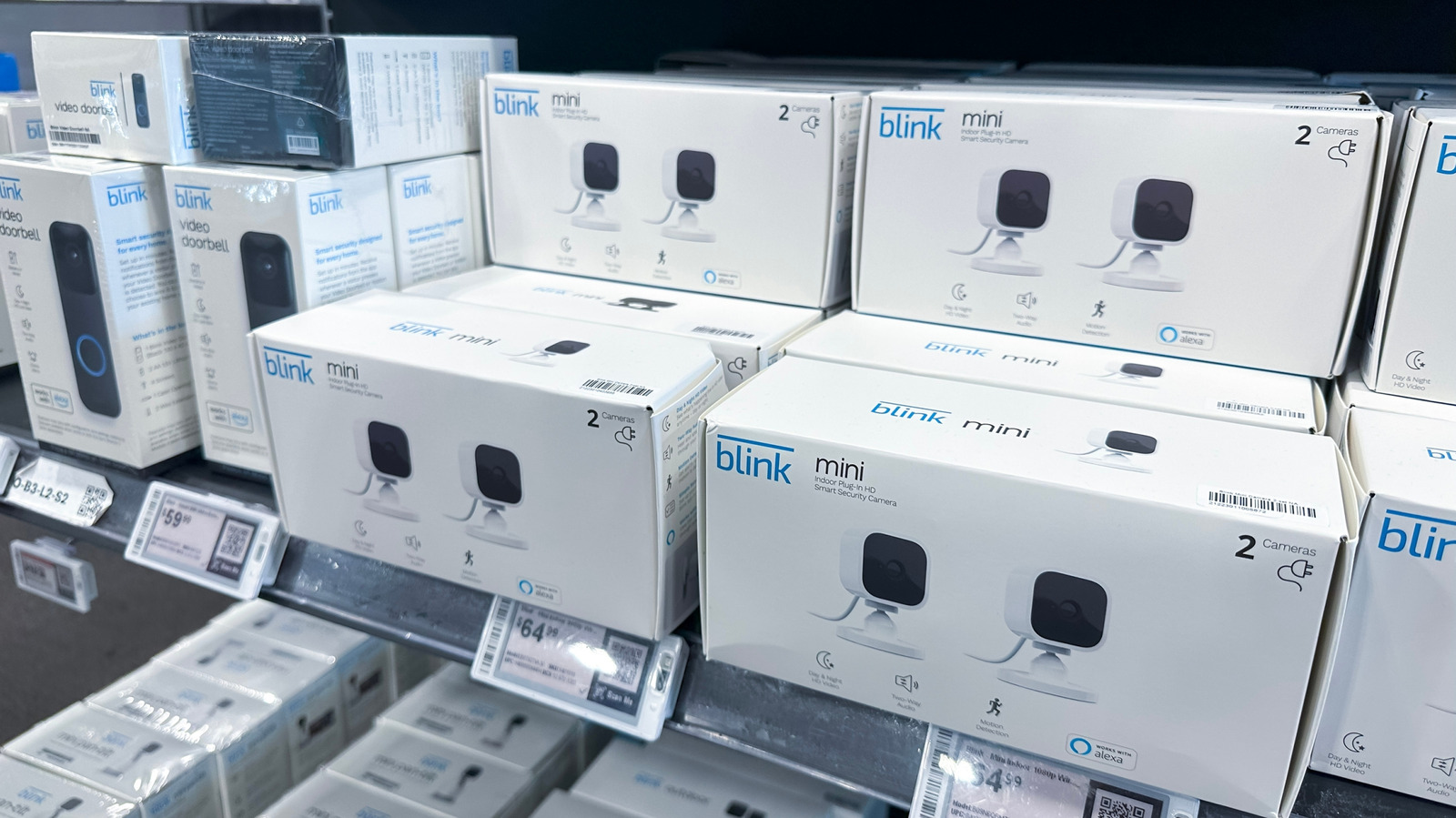 A blinking red LED light on a Blink product could indicate an issue with Wi-Fi during setup or connection, or could indicate a low battery in certain products.
