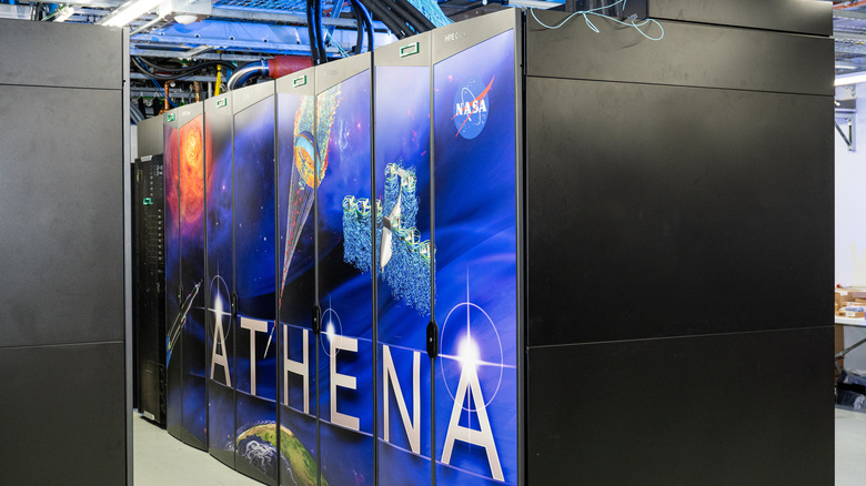 The Athena supercomputer at NASA's Advanced Supercomputing Facility