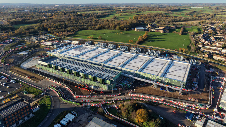 Google data center in England