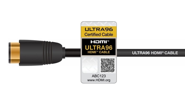 New HDMI 2.2 cable with up to 96Gbps of bandwidth