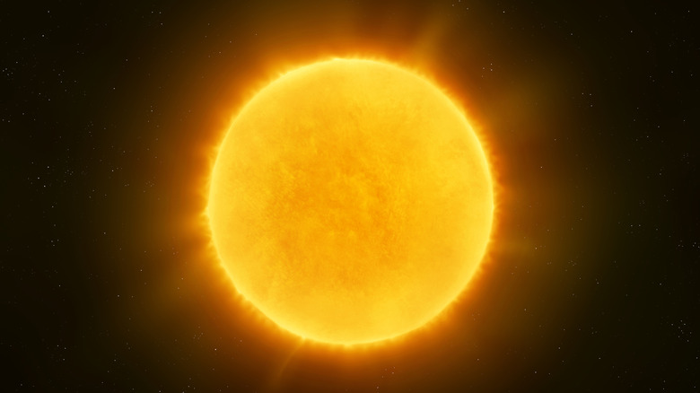 Image of a sun-like star