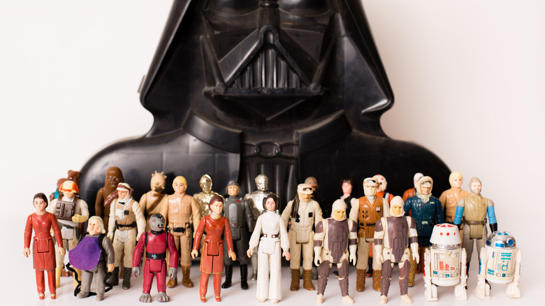 Large collection of Star Wars figurines