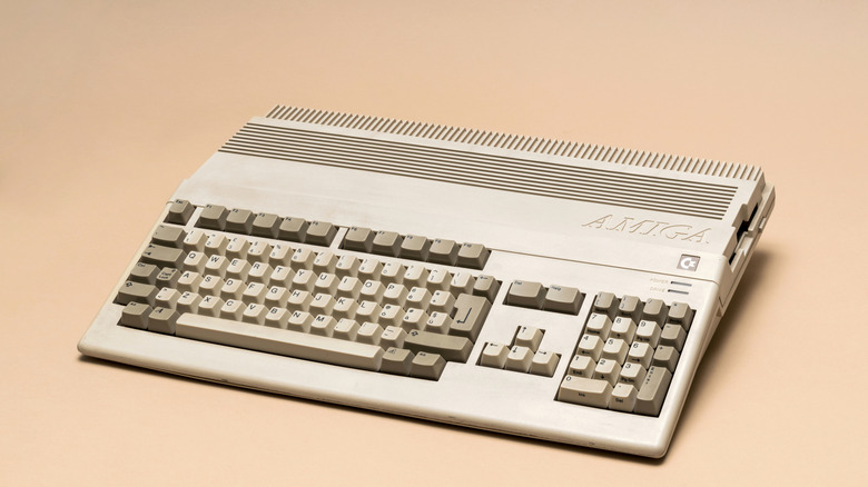 Commodore Amiga 500 computer.