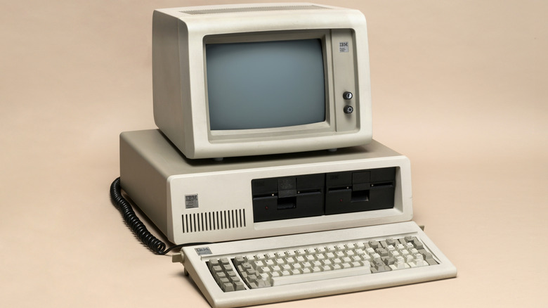 A 1981 IBM PC.