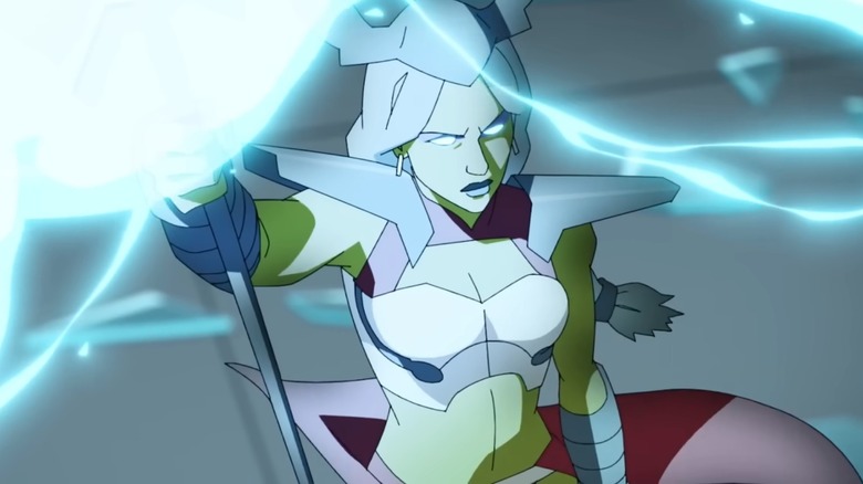 Universa (Danai Gurira) charging up in Invincible