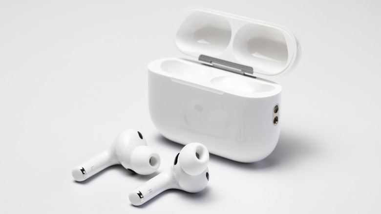 AirPods Pro 3 on a white background