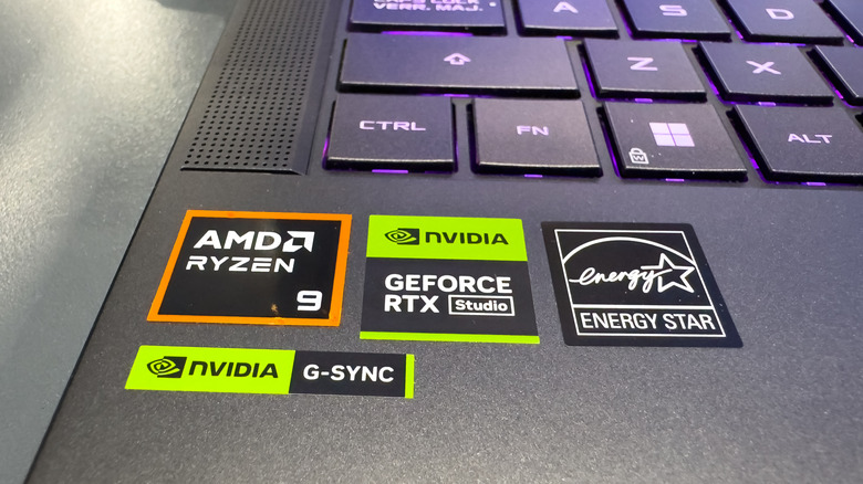 Many premium laptops feature a discrete GPU, such as this one with an Nvidia RTX chip.